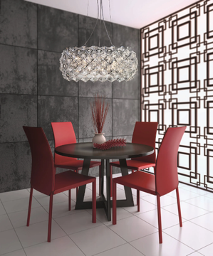 PRISMA 820 - Pendant lamp with crystals by Patrizia Volpato - view 3